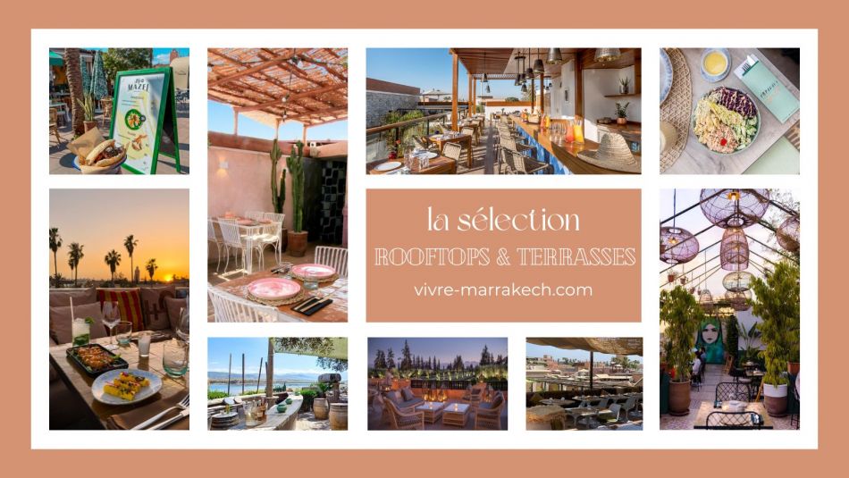 restaurants rooftops terrasses marrakech